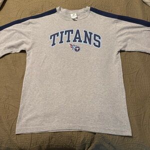 Active USA Light Gray Athletic Mesh Crewneck